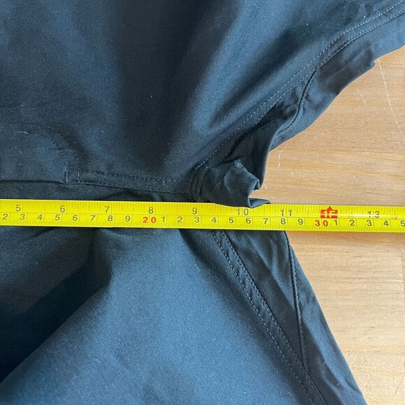 prAna Womens Halle Straight Fit Hiking Active Pant II Sz 2/30"L in Black UPF 50+ - Picture 9 of 9